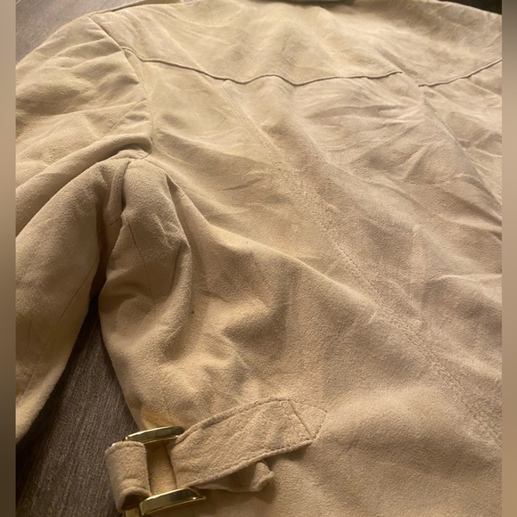 Scully Leatherwear Vintage Suede Jacket in Fawn - Picture 6 of 9